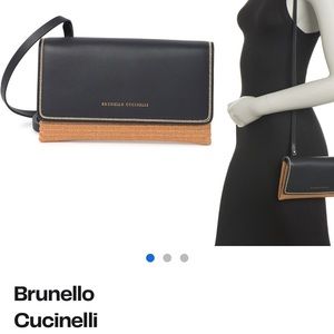 Brunello Cucinelli Rafia cross body